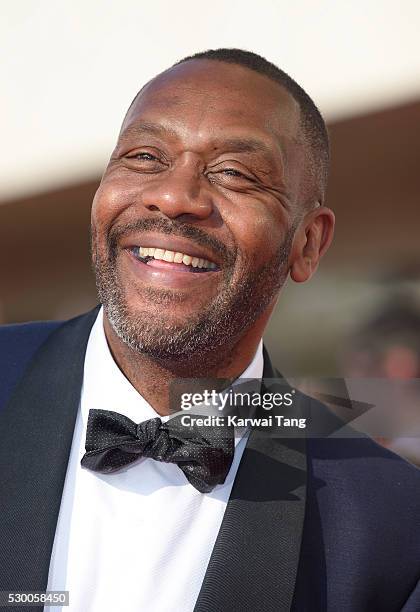 Lenny Henry arrives for the House Of Fraser British Academy Television Awards 2016 at the Royal Festival Hall on May 8, 2016 in London, England.