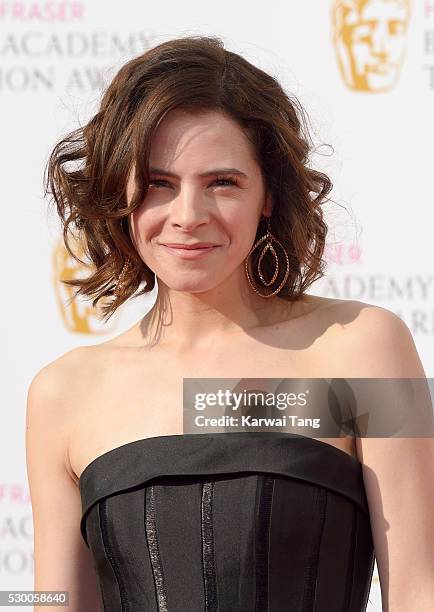 Elaine Cassidy arrives for the House Of Fraser British Academy Television Awards 2016 at the Royal Festival Hall on May 8, 2016 in London, England.