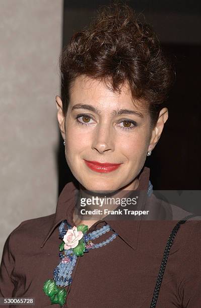 Actress Sean Young arrives at the 30th Annual Saturn Awards, which this year's theme is "A Celebration of the Fantastic".