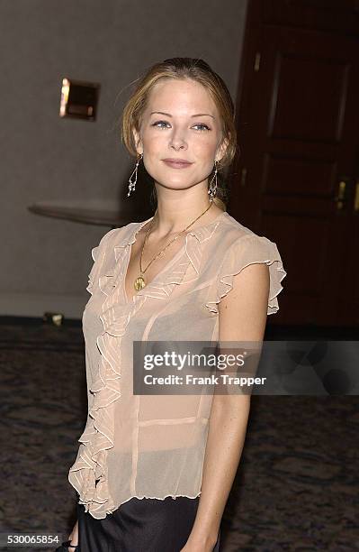 Actress Jordan Ladd arrives at the 30th Annual Saturn Awards, which this year's theme is "A Celebration of the Fantastic".