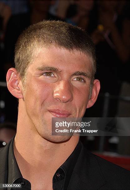 Michael Phelps arrives at the 12th Annual ESPY Awards.