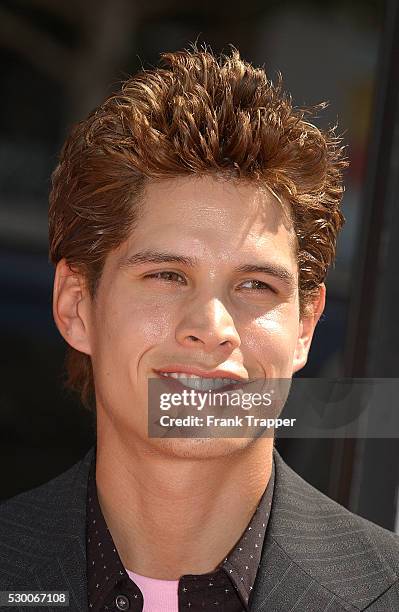 Pardo arrives at the premiere of "A Cinderella Story".