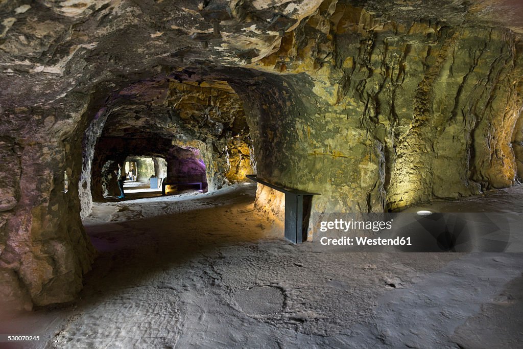 Luxembourg, Luxembourg City, Inside the Casemates du Bock