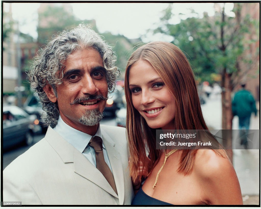 Supermodel Heidi Klum with Husband Ric Pipino News Photo Getty Images