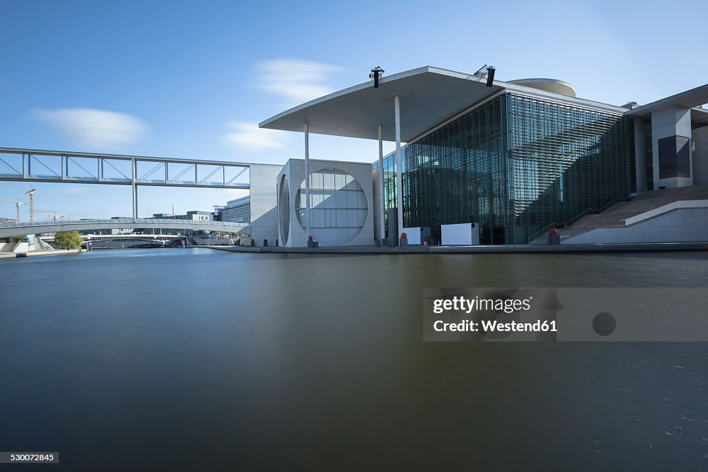 Germany, Berlin, view to Marie-Elisabeth-Lueders-Building