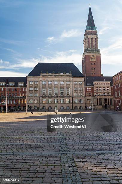germany, schleswig-holstein, kiel, townhall - kiel city stock pictures, royalty-free photos & images