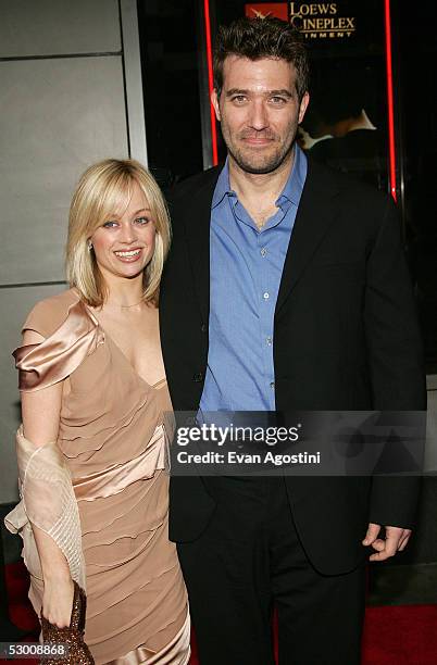 Actor Craig Bierko and guest attend Universal Pictures premiere of "Cinderella Man" at the Loews Lincoln Square Theater June 1, 2005 in New York City.