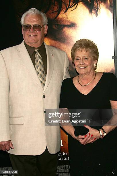 Howard Braddock, the son of the Jim Braddock and his wife attend Universal Pictures premiere of "Cinderella Man" at the Loews Lincoln Square Theater...