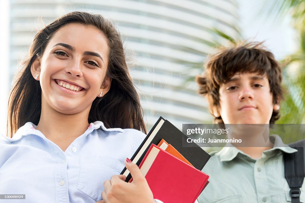 Hispanic high school students