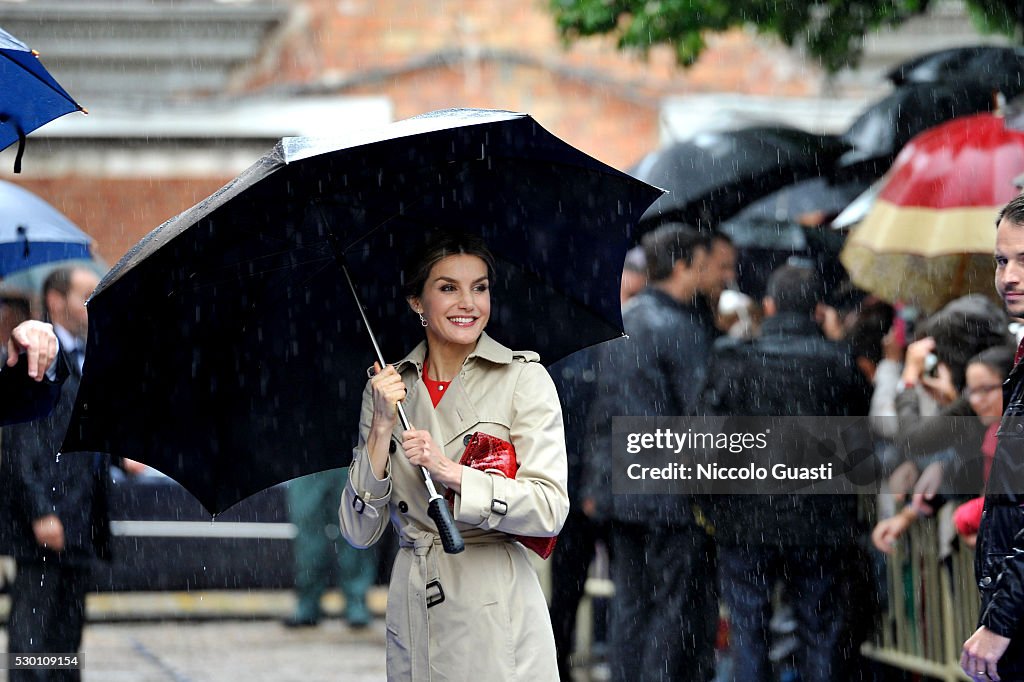 Spanish Royals Visit La Rinconada