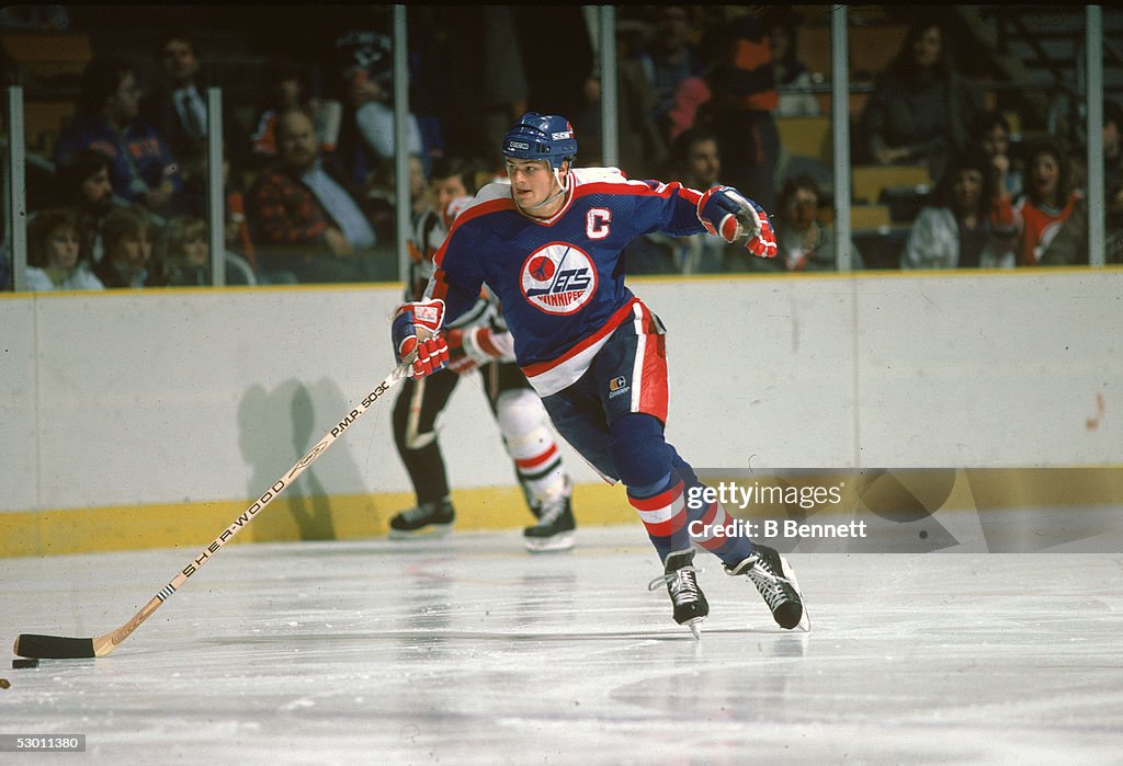 Hawerchuk On The Ice