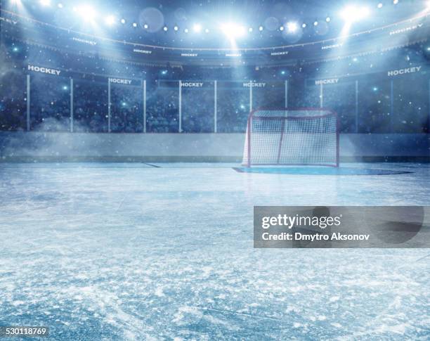 impresionante estadio de hockey sobre hielo - ice hockey league fotografías e imágenes de stock