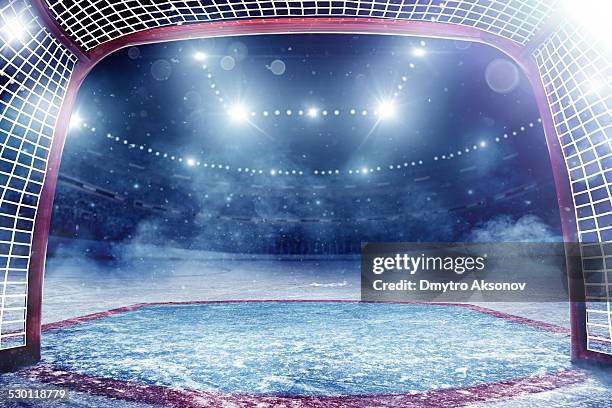 impresionante estadio de hockey sobre hielo - ice hockey league fotografías e imágenes de stock