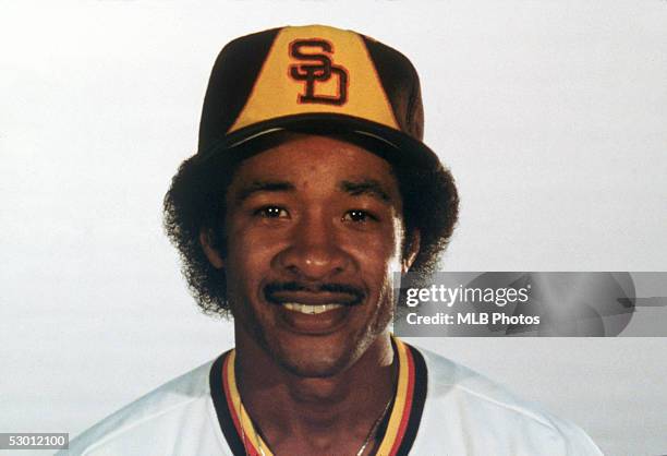 Ozzie Smith of the San Diego Padres poses for a portrait before a season game . Ozzie Smith played for the San Diego Padres from 1978-1981.