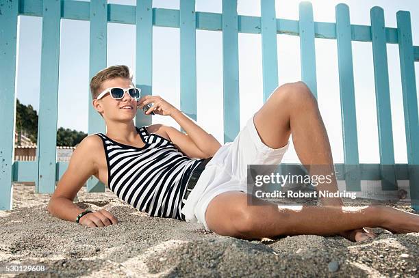 Bot Sunbaking 398 Teen Boys Sunbathing Stock Photos, High-Res Pictures, and Images ...