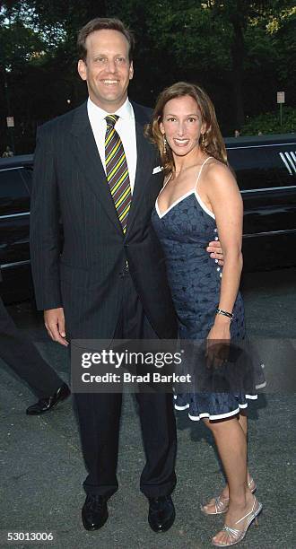 Tod Waterman and Allison Waterman arrive at the Fresh Air Funds Annual Spring Gala to Salute American Heroes at Tavern on the Green on June 2, 2005...