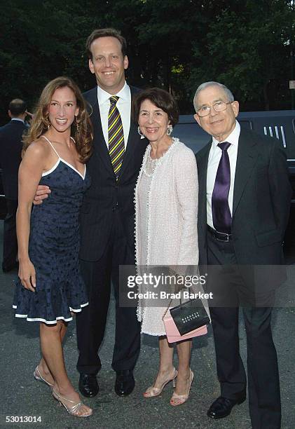 Allison Waterman, Tod Waterman, Susan Newhouse, and Donald Newhouse arrive at the Fresh Air Funds Annual Spring Gala to Salute American Heroes at...