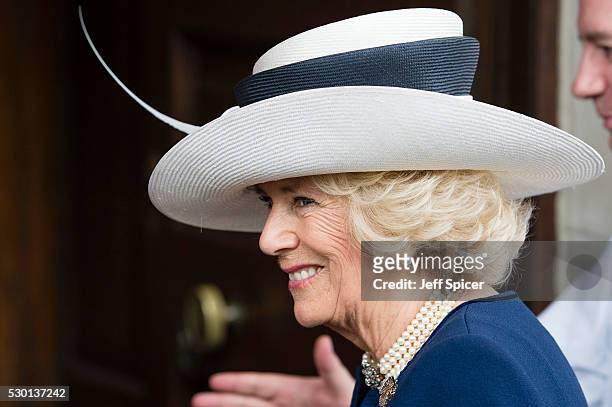 Camilla, Duchess of Cornwall attends a service for the VC and GC Association at St Martin-in-the-Fields on May 10, 2016 in London, England.