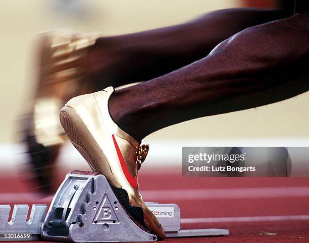 400m Maenner Vorlauf , Atlanta / USA , 26.07.96 Michael JOHNSON / USA FOTO:BONGARTS/Lutz-Bongarts