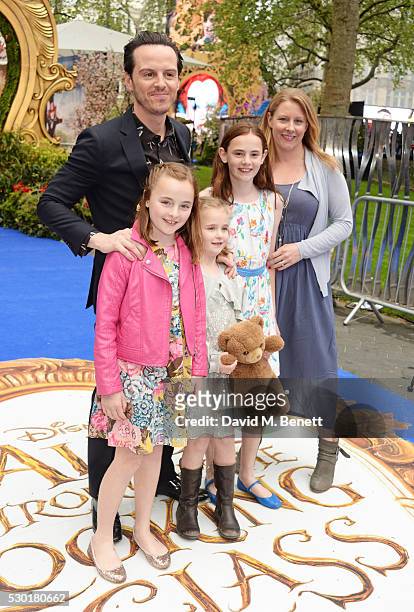 Andrew Scott and guests attend the European Premiere of "Alice Through The Looking Glass" at Odeon Leicester Square on May 10, 2016 in London,...
