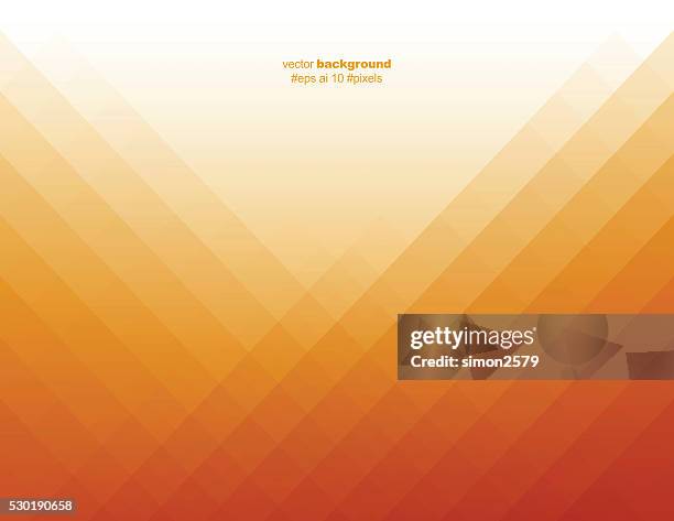 illustrazioni stock, clip art, cartoni animati e icone di tendenza di semplici colori pixel sfondo arancione - sfondo arancione