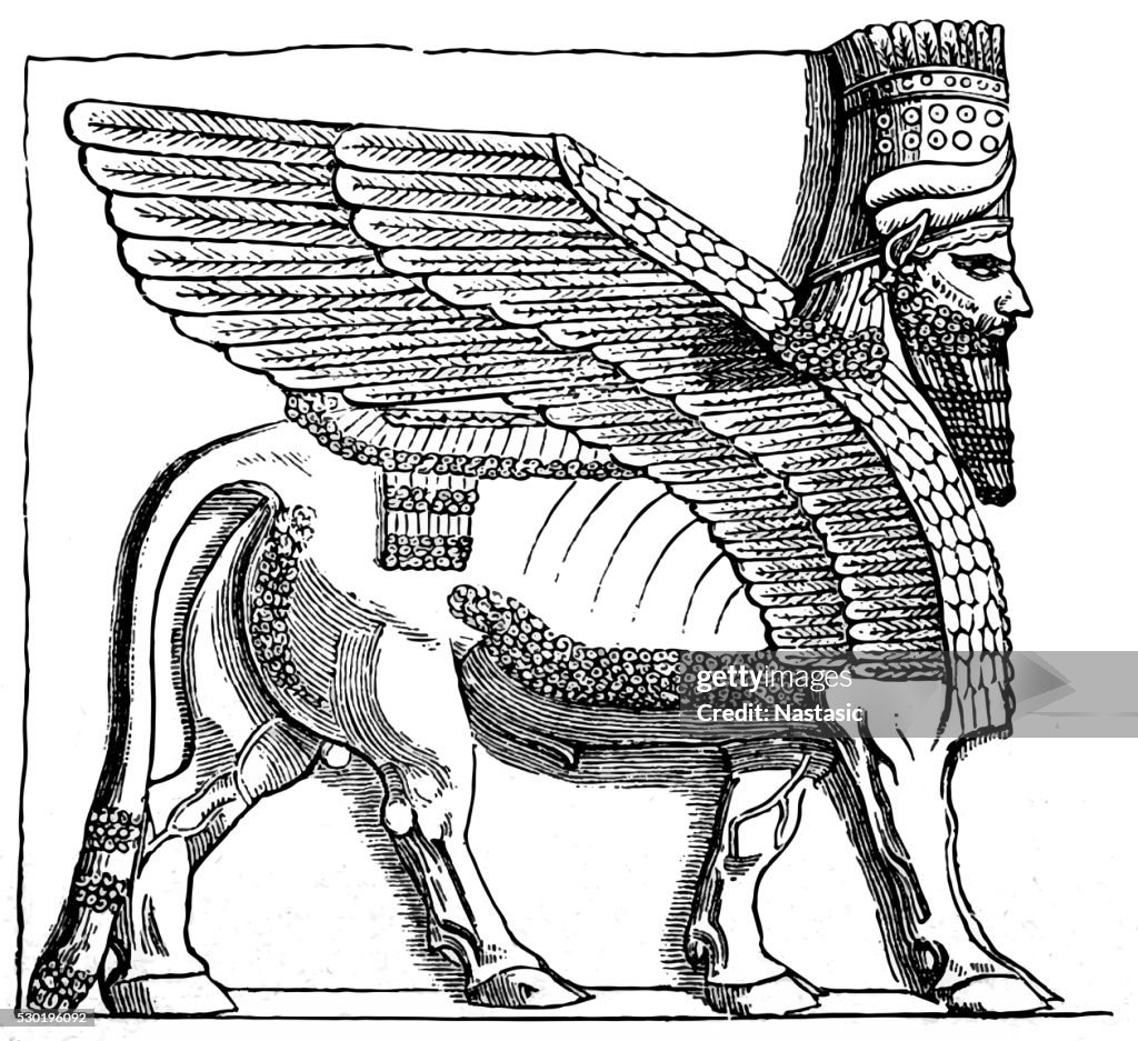 Portal figure from Khorsabad