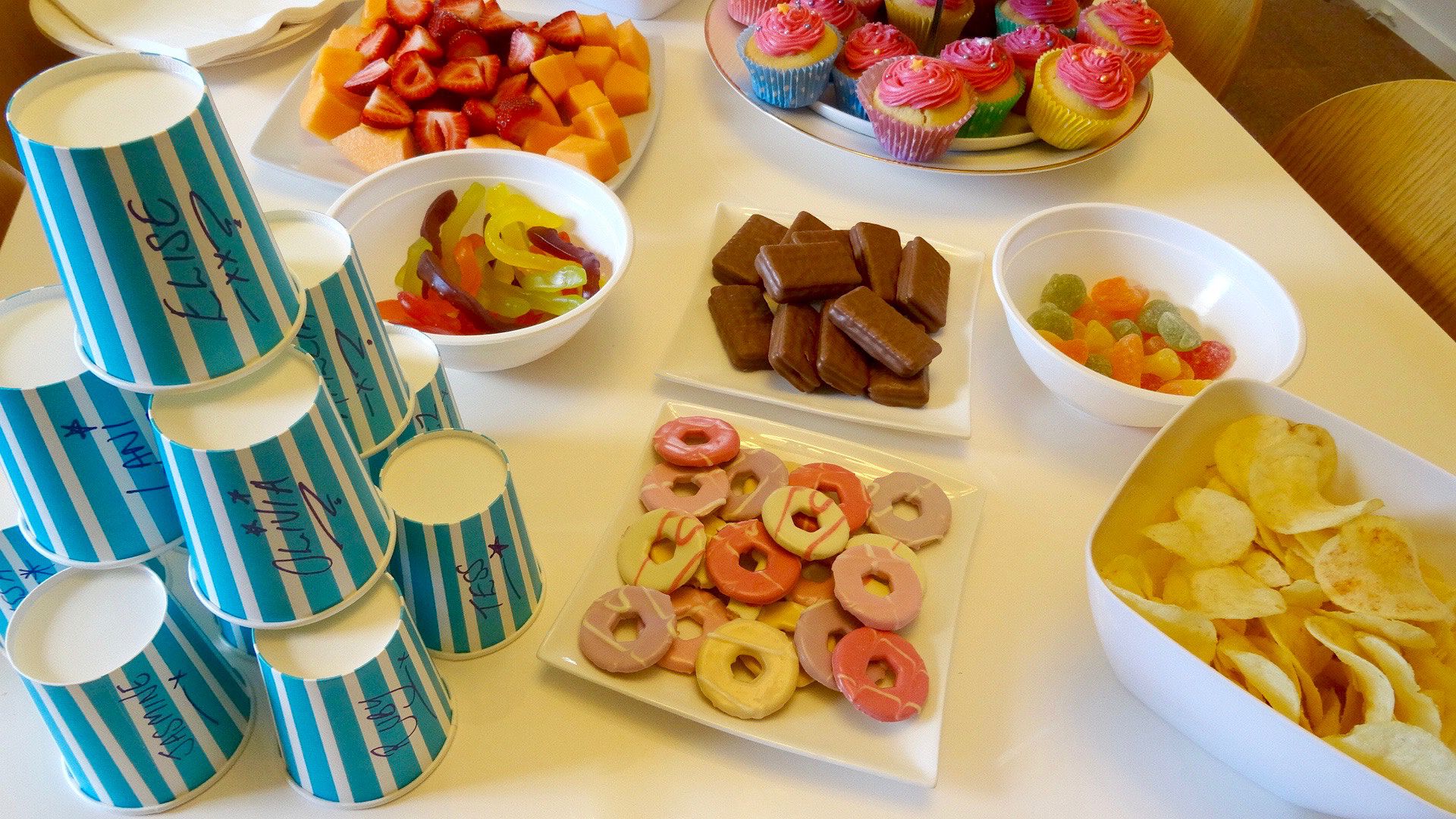 kids party snacks