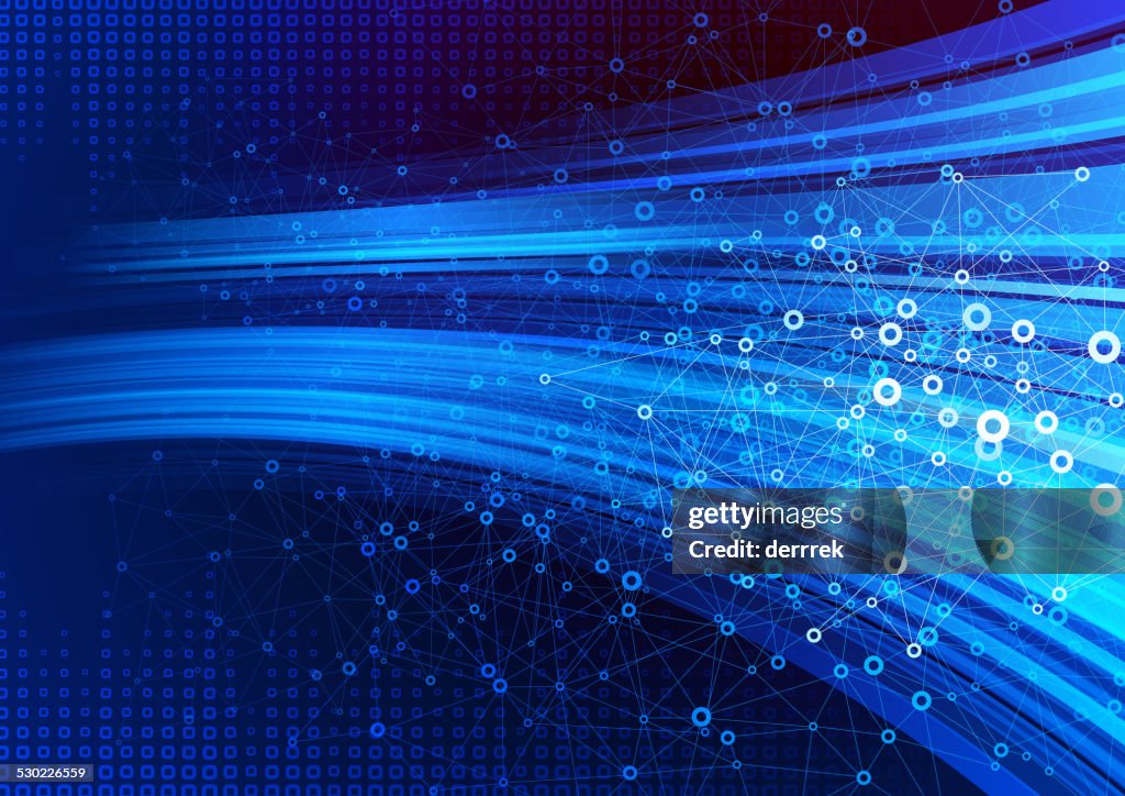 Abstract Communication Technology High-Res Vector Graphic - Getty Images