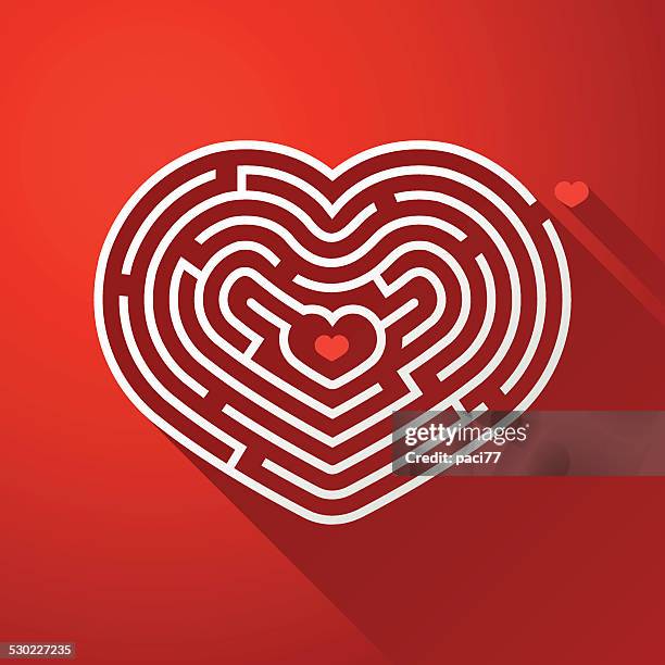220 Heart Maze Stock Photos, High-Res Pictures, and Images - Getty Images