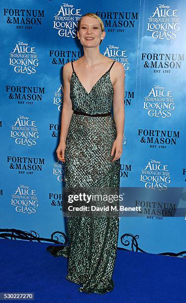 Mia Wasikowska attends the European Premiere of "Alice Through The Looking Glass" at Odeon Leicester Square on May 10, 2016 in London, England.