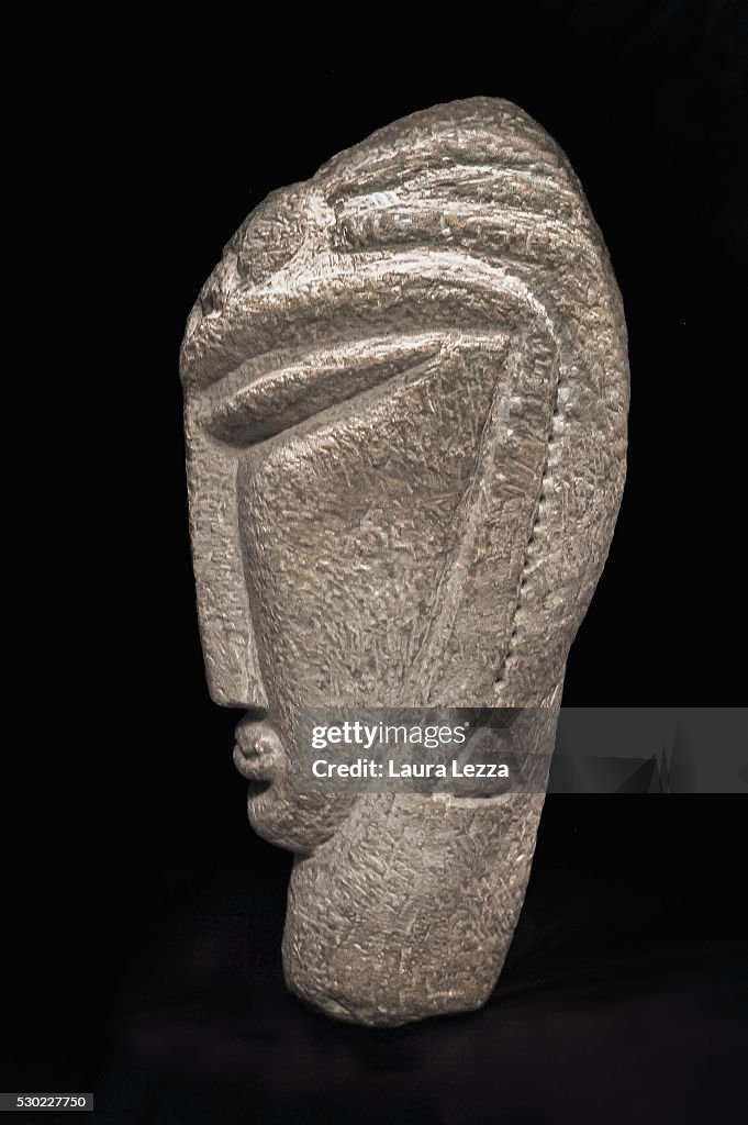 Amedeo Modigliani Head Sculptures Unveiling