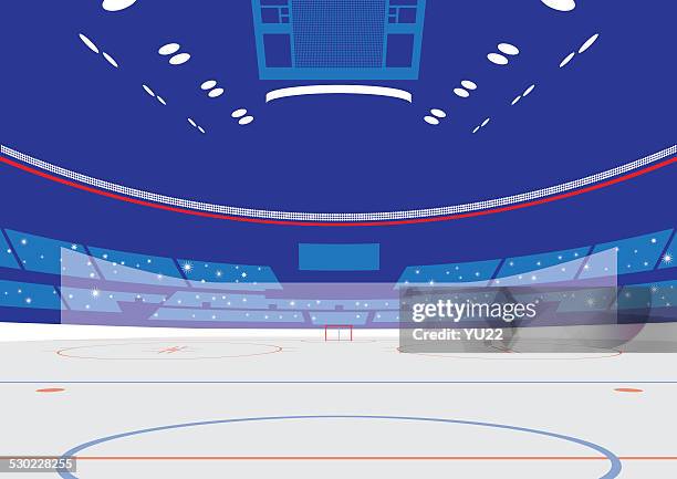 ice hockey arena - hockey arena stock-grafiken, -clipart, -cartoons und -symbole