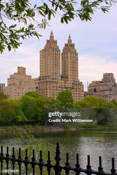 el dorado and central park. - the el dorado manhattan stock pictures, royalty-free photos & images
