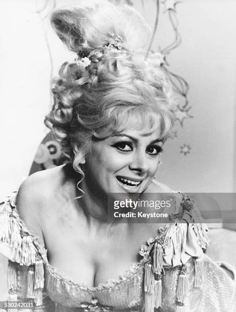 Portrait of actress Sandra Milo, in costume as she appears in the movie 'For Love...for Magic', Rome, November 1966.