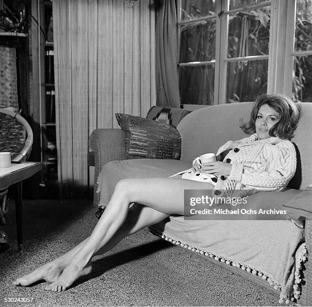 Actress Jane Wald poses at home in Los Angeles,CA.