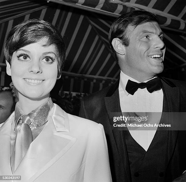 Actress Lesley Ann Warren attends an event with actor Adam West in Los Angeles,CA.