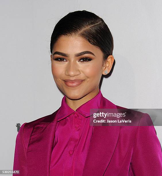 Zendaya attends The Humane Society of The United States' To The Rescue gala at Paramount Studios on May 07, 2016 in Hollywood, California.