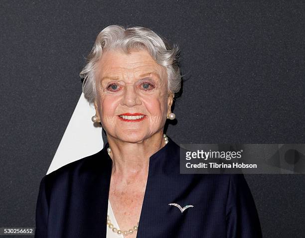 Angela Lansbury attends the 25th anniversary screening of 'Beauty And the Beast': A Marc Davis Celebration of Animationon, presented by The Academy...