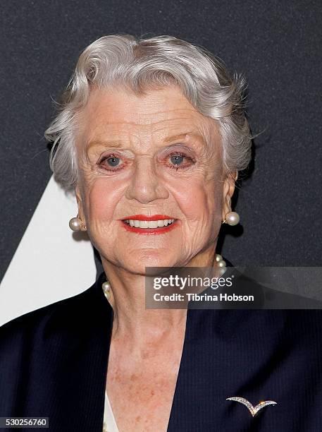 Angela Lansbury attends the 25th anniversary screening of 'Beauty And the Beast': A Marc Davis Celebration of Animationon, presented by The Academy...