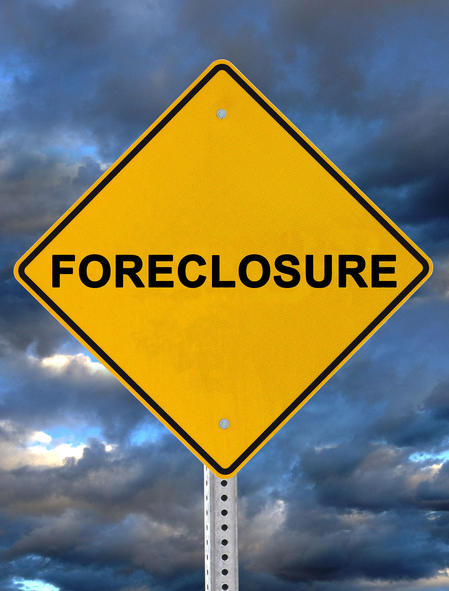 Foreclosure Warning Sign Foreclosure Warning Sign