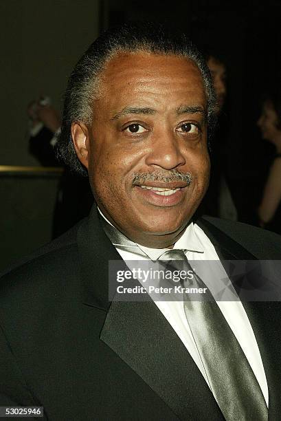 Reverend Al Sharpton attends the after party for the 59th Annual Tony Awards at the Marriott Marquis June 5, 2005 in New York City.