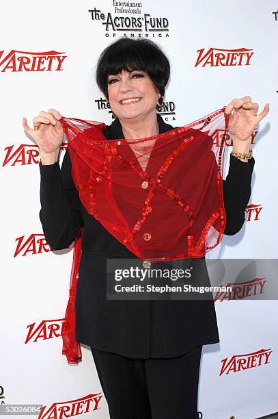 Actress Jo Anne Worley attends The 2005 Tony Awards Party & "The Julie Harris Award", which honored Stockard Channing, at the Skirball Center on June...