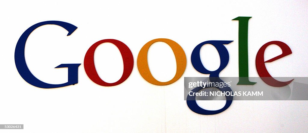 The logo of internet search engine compa