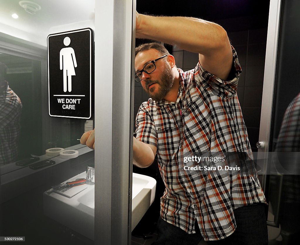 North Carolina Clashes With U.S. Over New Public Restroom Law