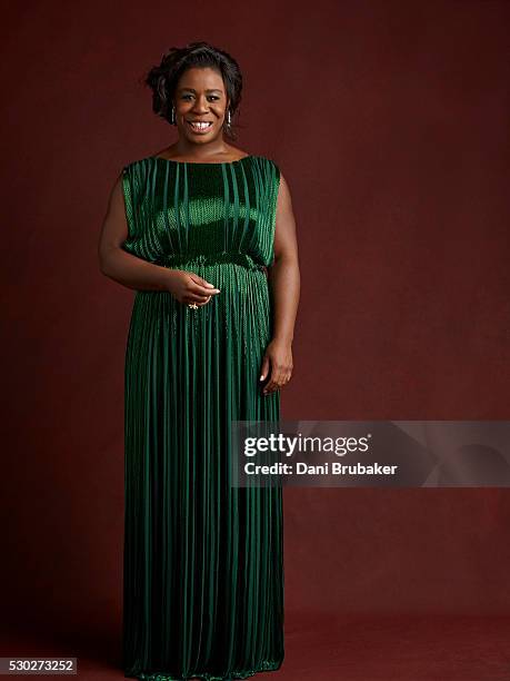 Actress Brie Childers is photographed for People.com on January 30, 2016 in Los Angeles, California.