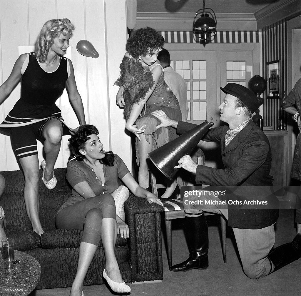 Model Delores Reed Actress Dolores Reed and Irish McCalla attend a party in Los... News ...