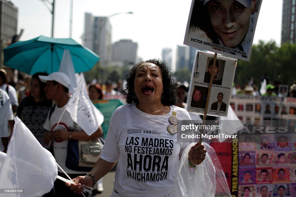 Mother's Day Protest in Mexico City