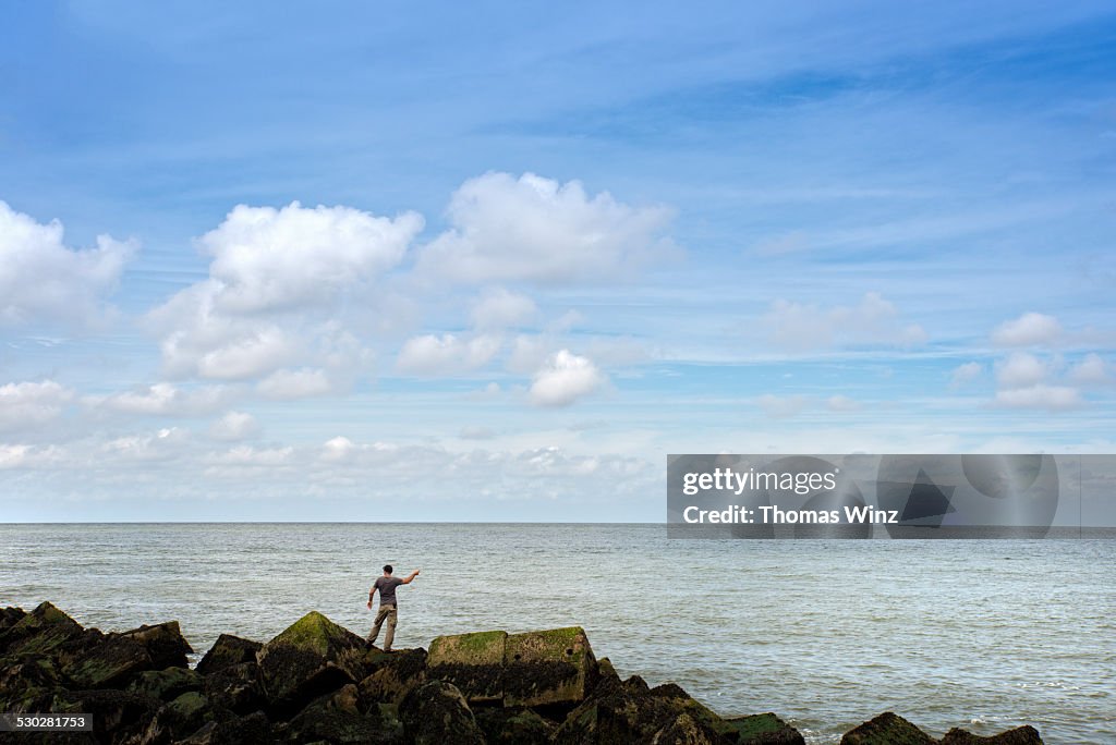 Man fishing