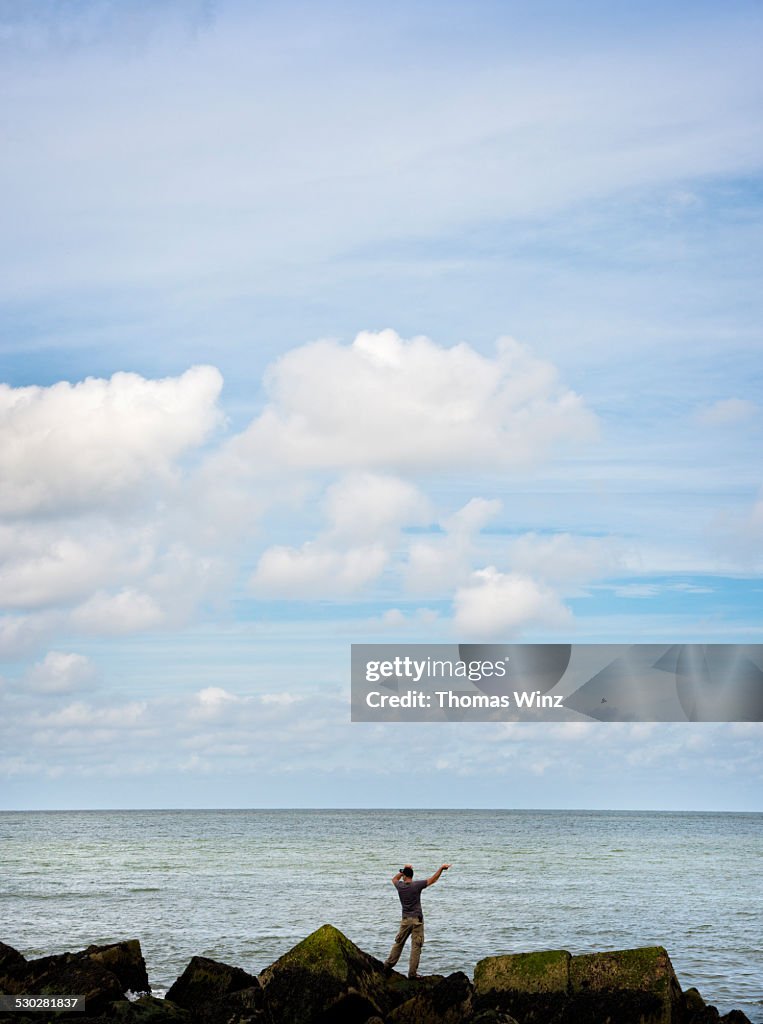 Man fishing