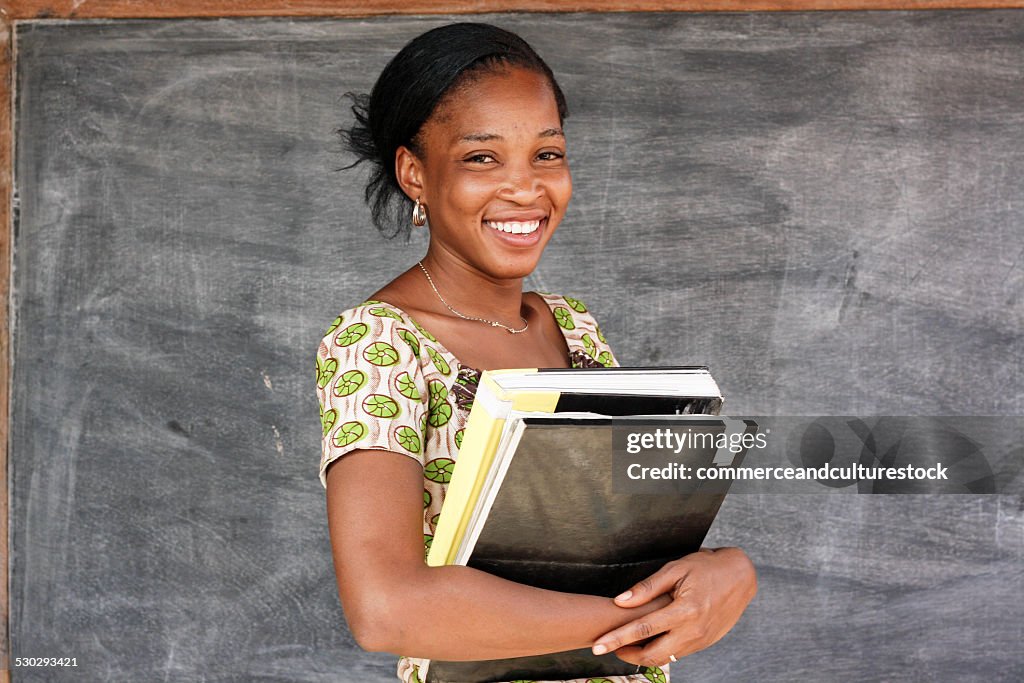 Portrait of a woman teacher